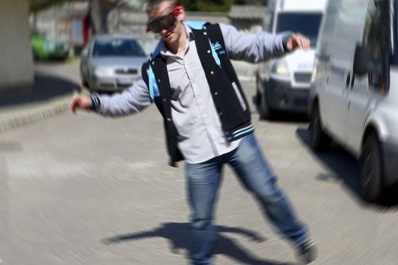  B�k�s v�rmegye 6 v�ros�ban lehet kipr�b�lni a r�szeg szem�veget. Az els� helysz�n holnap, Sarkadon lesz. K�p: Police.hu