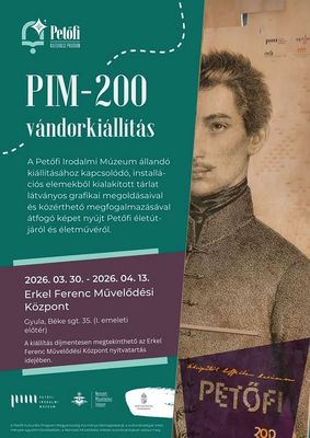 A ki�ll�t�s megh�v�-plak�tja. K�p forr�sa: Szervez�k