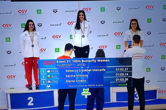 A b�k�siek versenyz�je, Metcalfe Rebecca a dobog� tetej�n, Grazban