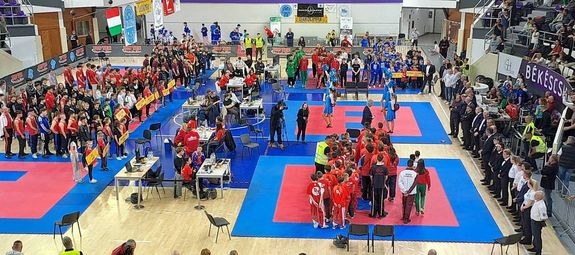 K�pek a b�k�scsabai kick-box di�kolimpia orsz�gos d�nt�j�r�l. K�pek forr�sa: Szerz�