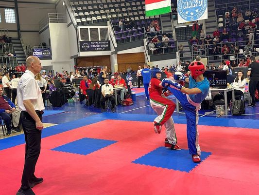 K�pek a b�k�scsabai kick-box di�kolimpia orsz�gos d�nt�j�r�l. K�pek forr�sa: Szerz�