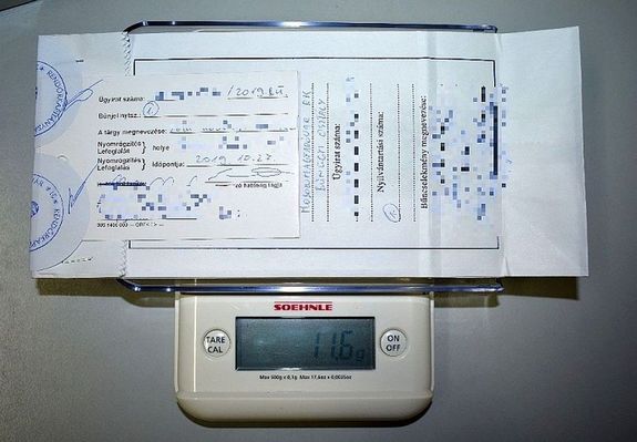 A B�k�sszentandr�sr�l el��ll�tott, 27 �ves n� drog-gyorstesztje pozit�v lett. A k�p illusztr�ci�. K�p: Police.hu   