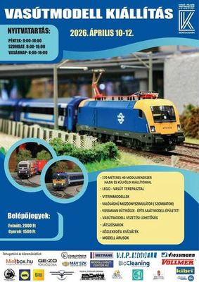 A IV. Nemzetk�zi Viharsarki Vas�tmodell Ki�ll�t�s megh�v�-plak�tja. Plak�t forr�sa: Csabagy�ngye Kultur�lis K�zpont