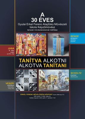 A ma ny�l� ki�ll�t�s plak�tja. Plak�t forr�sa: Gyulakult