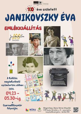 Az eml�kki�ll�t�s megh�v�-plak�tja. K�p forr�sa: Mogyor�ssy J�nos V�rosi K�nyvt�r