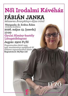 A holnapi rendezv�ny megh�v� plak�tja. K�p forr�sa: Gyulai Alm�sy-kast�ly L�togat�k�zpont Facebook-oldala   