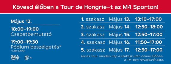 Az M4 Sporton a Tour de Hongrie. K�p: tdh.hu