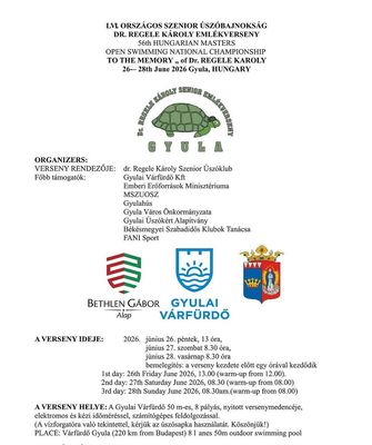 Az 56. Orsz�gos Szenior �sz�bajnoks�g �s Dr. Regele K�roly Eml�kverseny programj�b�l. K�p forr�sa: Szervez�k