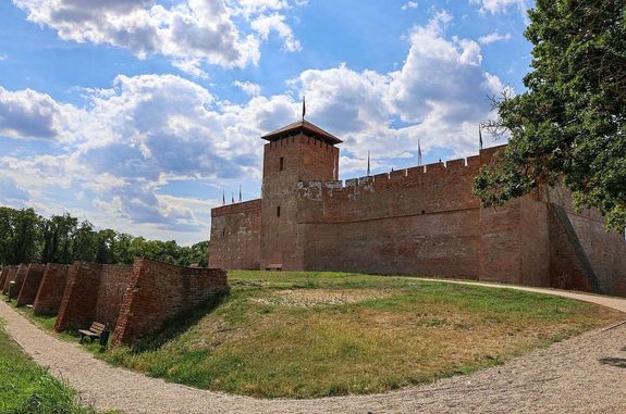 A Gyulai V�r lovagterm�ben, j�nius 27-�n, szombaton, ma, 14 �r�t�l, a moh�csi v�szre eml�keznek. K�p forr�sa: Gyulai V�r Facebook-oldala