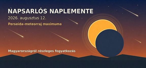 Ma, napsarl�s naplemente Perseida-meteorrajjal. K�p: Vega Csillag�szati Egyes�let / vcse.hu