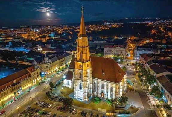 A kolozsv�ri Szent Mih�ly Templom. K�p: RomKat.ro