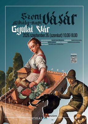 A Szent Mih�ly-napi v�s�r plak�tjai. K�pek: Gyulakult