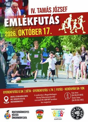Az eml�kfut�s megh�v�-plak�tja. K�p: Szervez�k