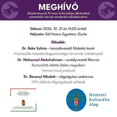 Az el�ad�ssorozat els� �llom�s�nak megh�v� plak�tja. K�p forr�sa: Szervez�k